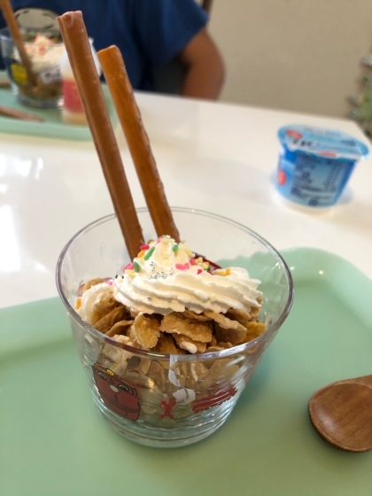 次の日、余った材料でも作りました！