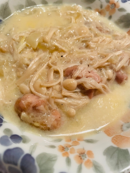 チーズも生クリも不要！絶品濃厚クリームパスタ