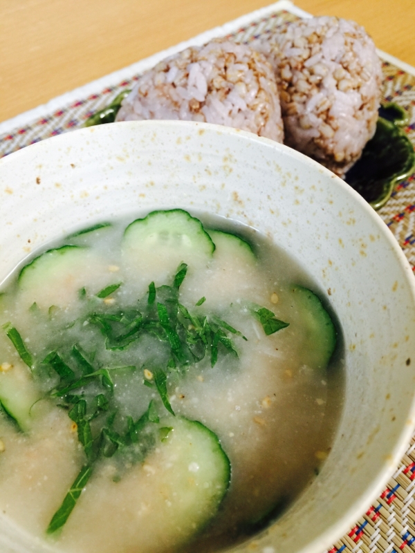 夏に食べたくなる♡鯵の冷汁