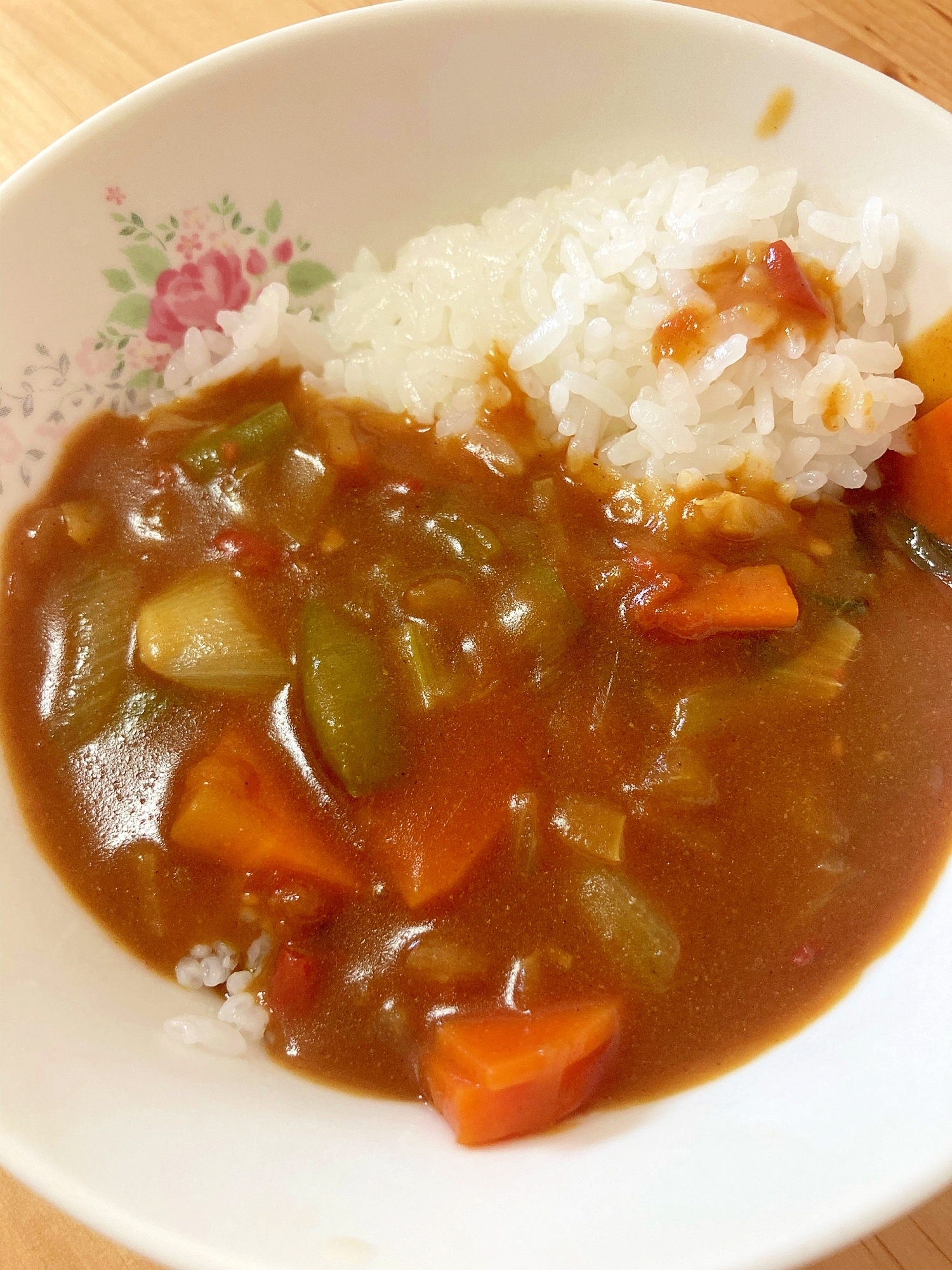 野菜だけ☆簡単カレーライス