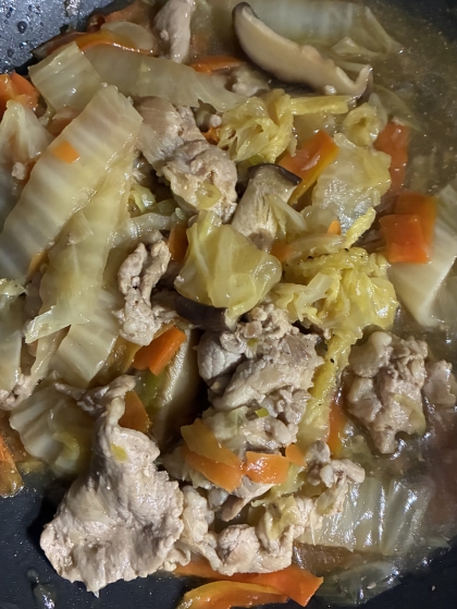 麹生活しましょ☘️ 豚肉と白菜のうま煮ꕤ୭*