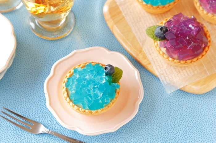 梅雨が楽しくなる 華やか あじさいタルトレシピ 頑張りすぎない家族ごはん 24 デイリシャス 楽天レシピ