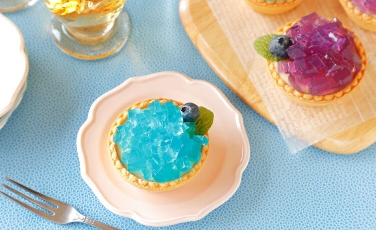 梅雨が楽しくなる 華やか あじさいタルトレシピ 頑張りすぎない家族ごはん 24 デイリシャス 楽天レシピ 梅雨が楽しくなる 華やか あじさいタルトレシピ 頑張りすぎない家族ごはん 24 デイリシャス 楽天レシピ