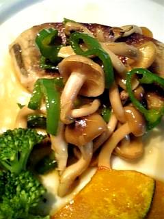 はまちの照り焼き風きのこソース添え レシピ 作り方 By オクハマモ 楽天レシピ