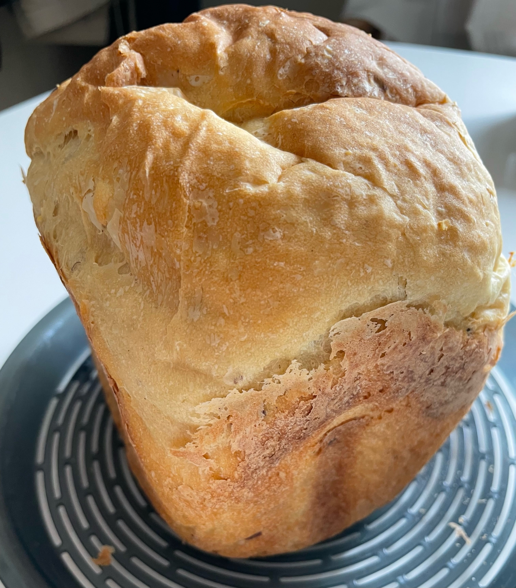 HBノンバターで豆腐とさつまいもの食パン