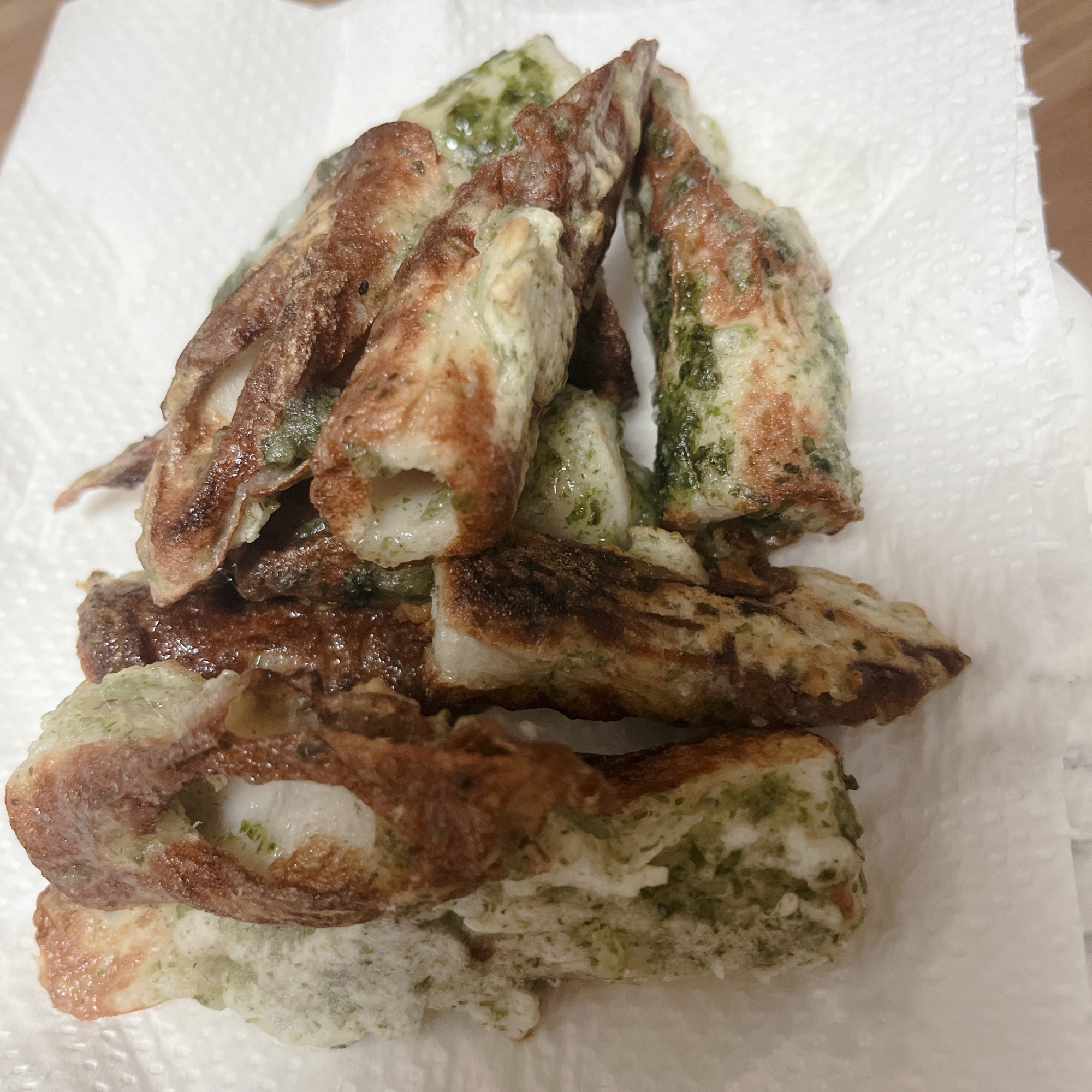 揚げない！簡単ちくわの磯辺揚げ