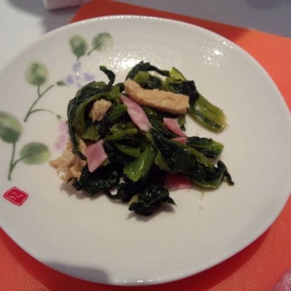 小松菜と油揚げとハムのおひたし レシピ 作り方 By Mina 914 楽天レシピ 小松菜と油揚げとハムのおひたし レシピ 作り方 By Mina 914 楽天レシピ