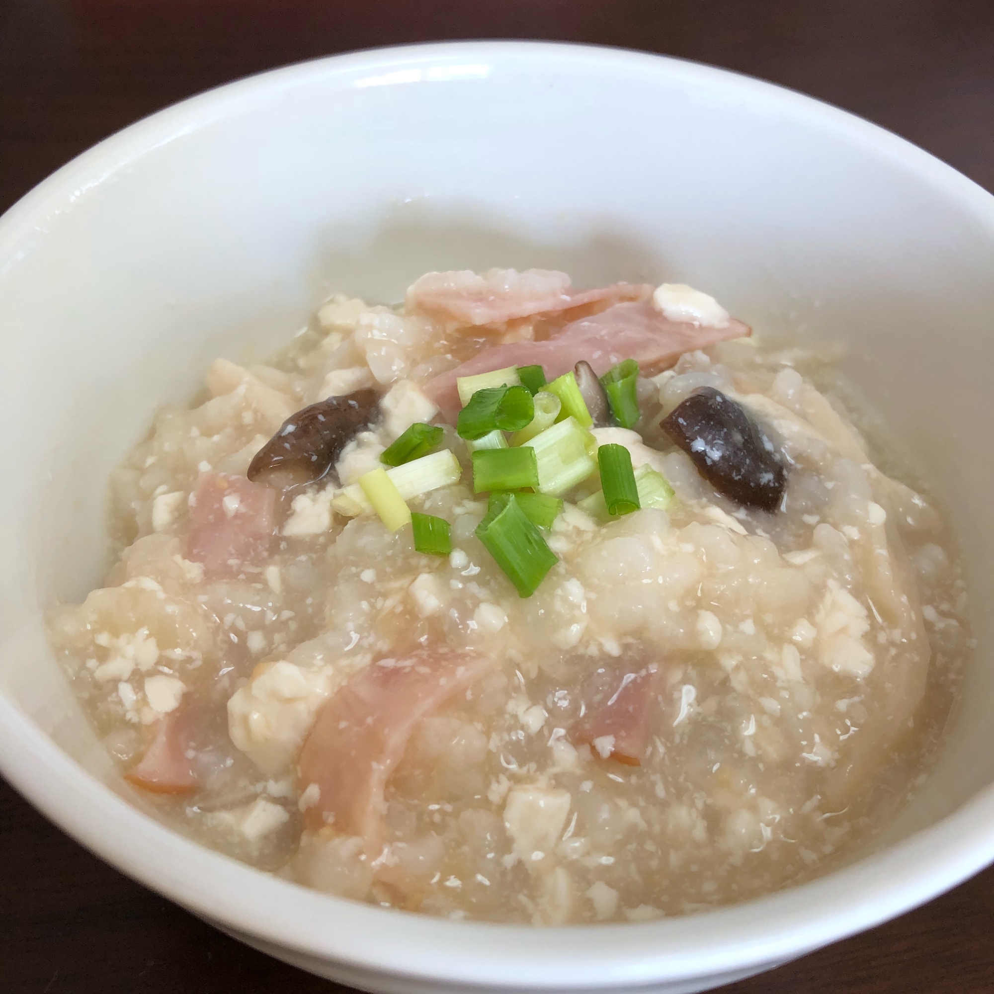 豆腐で増量 豆腐雑炊