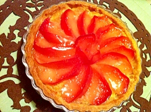 紅玉りんごのキューンと甘酸っぱ〜い全粒粉タルト