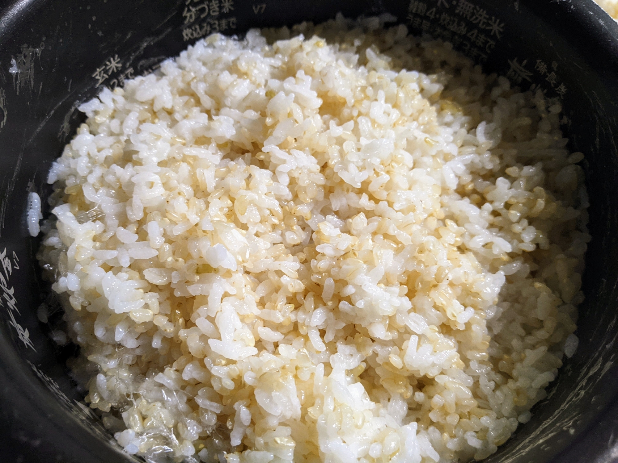 玄米＆白米ミックス炊き〜炊飯器で簡単に〜