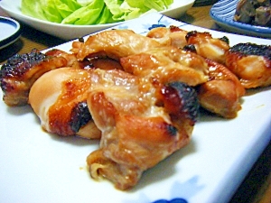 。＊ ヘルシーｎａ鶏ももの照焼 ＊。