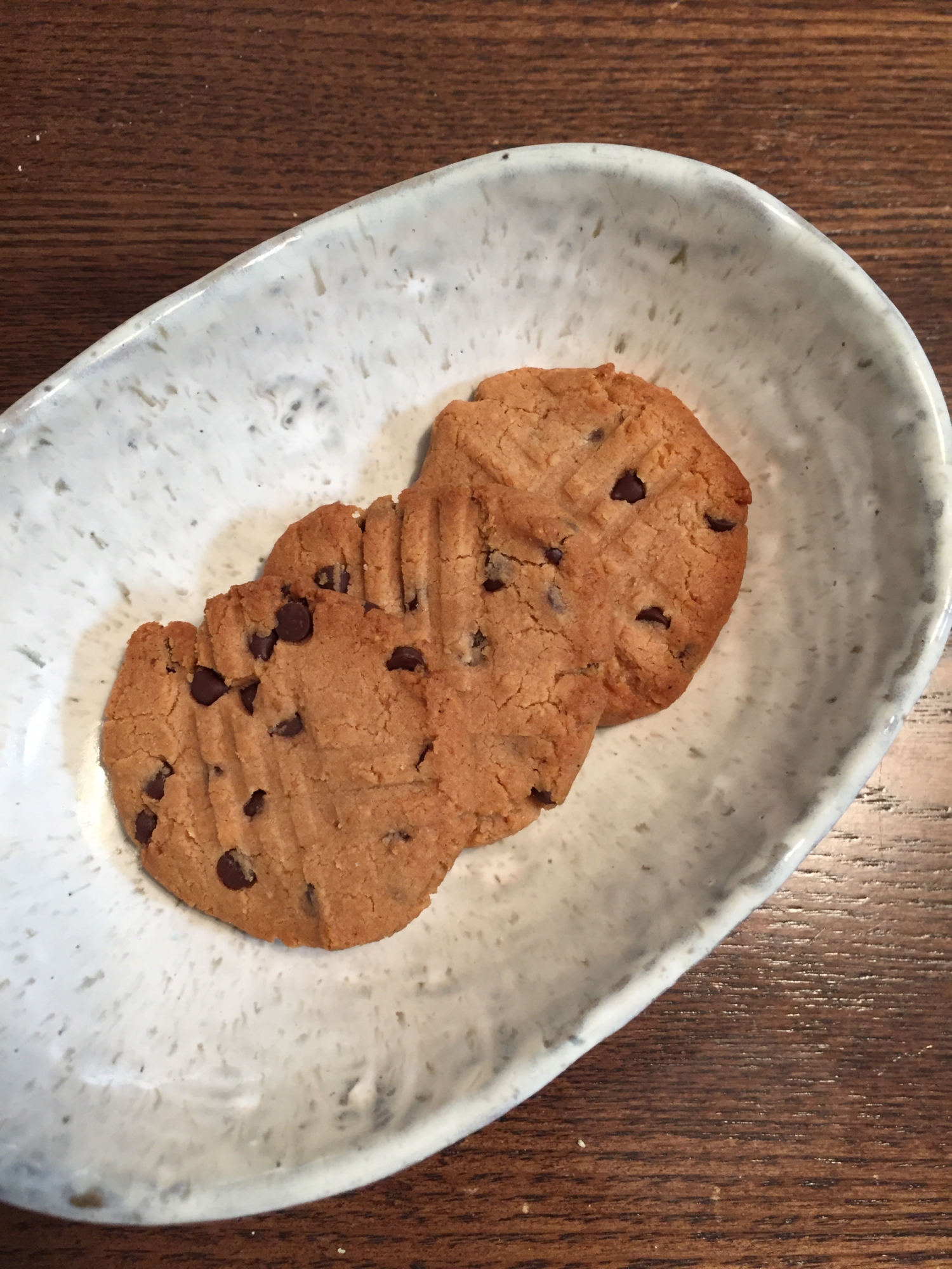 小麦、卵不使用 米粉のチョコチップクッキー❤