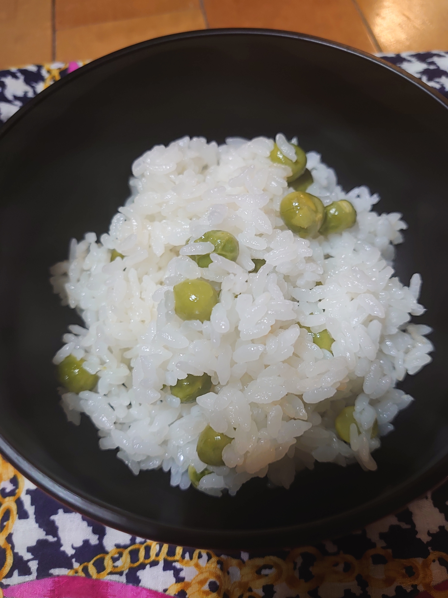 お鍋で簡単♪シンプル豆ご飯