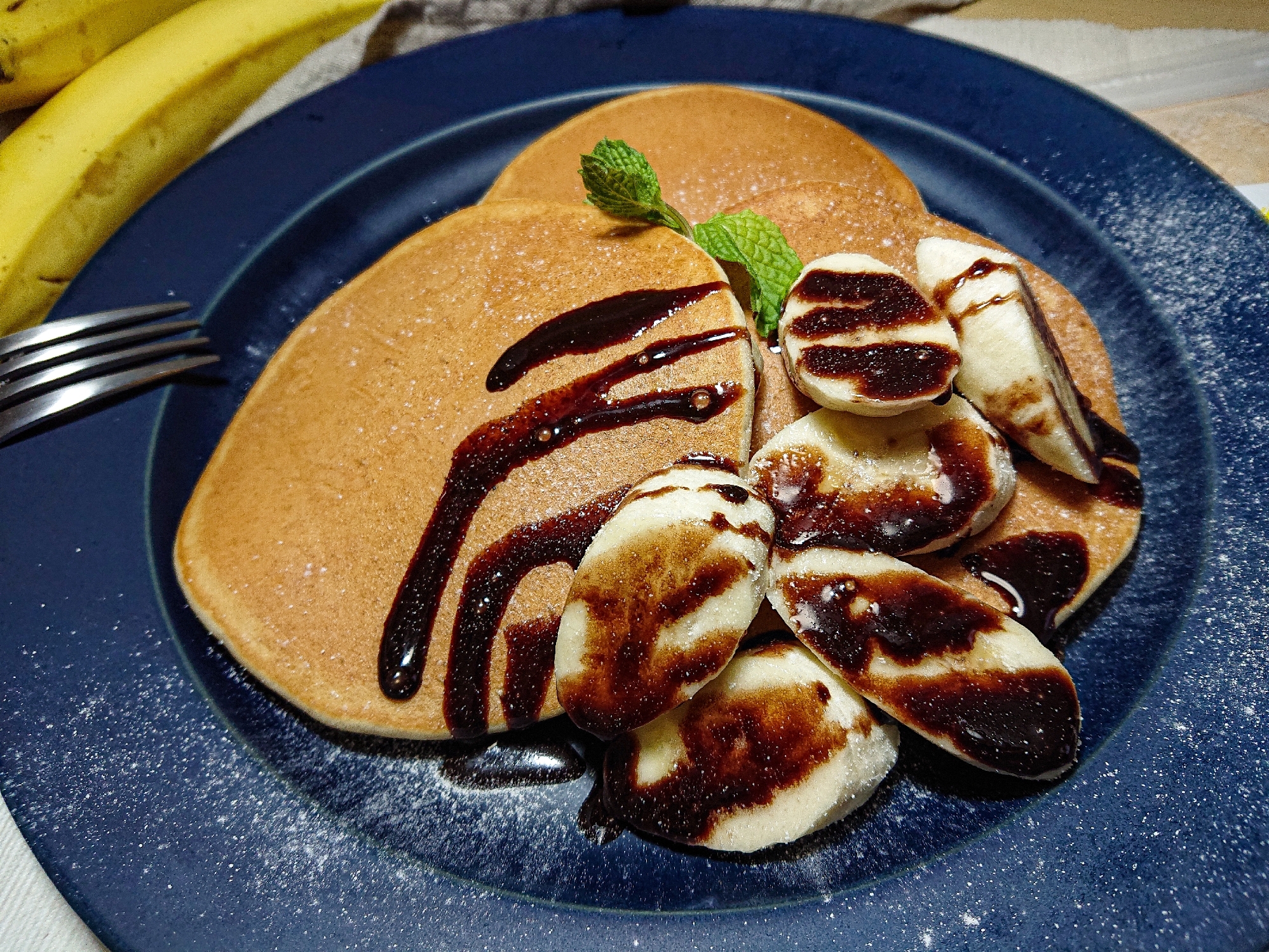 簡単 ふわふわチョコバナナパンケーキ レシピ 作り方 By 料理家ガンガン 楽天レシピ 簡単 ふわふわチョコバナナパンケーキ レシピ 作り方 By 料理家ガンガン 楽天レシピ