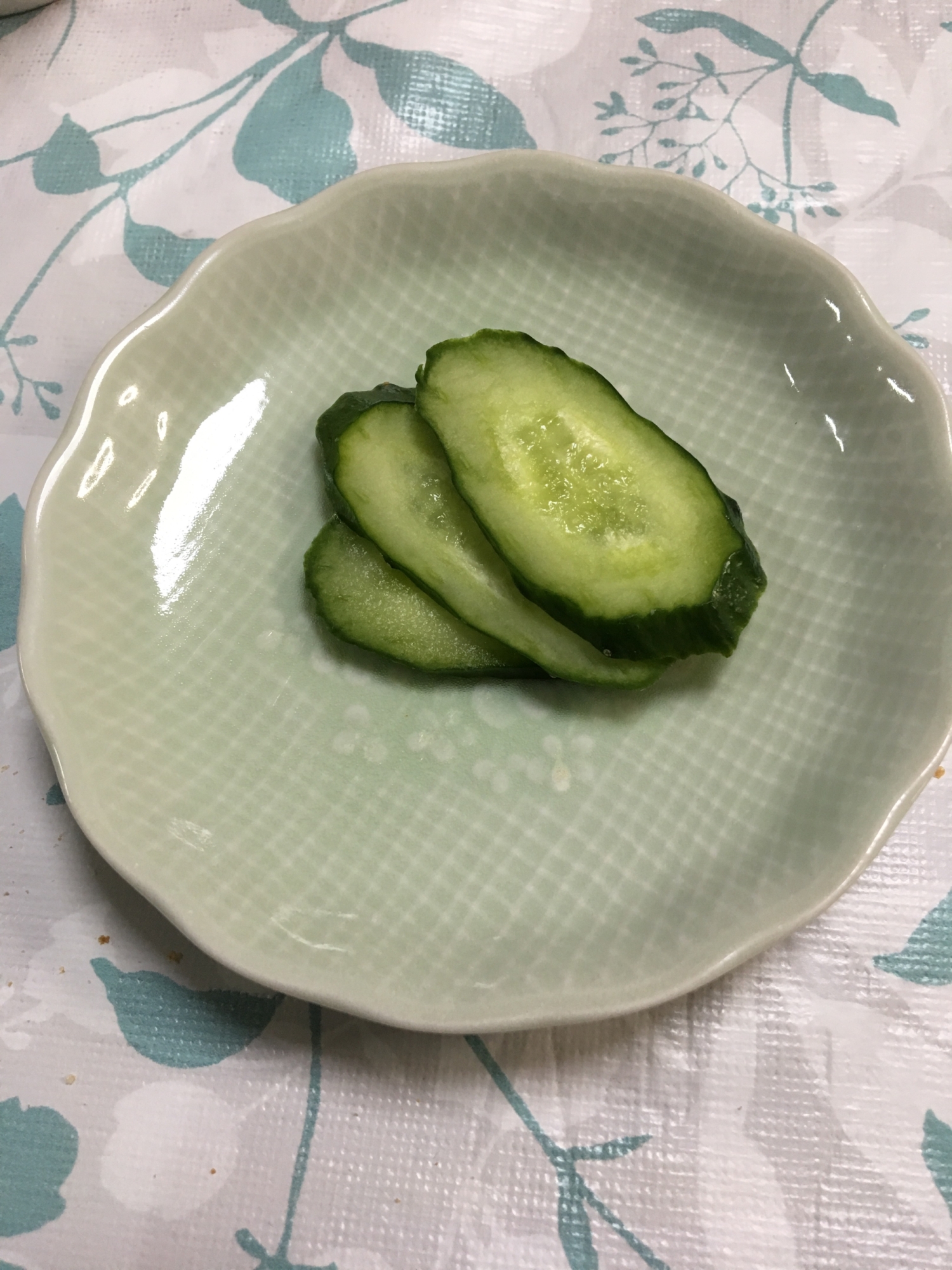 節約☆らっきょ酢で味付け☆きゅうりのお漬け物