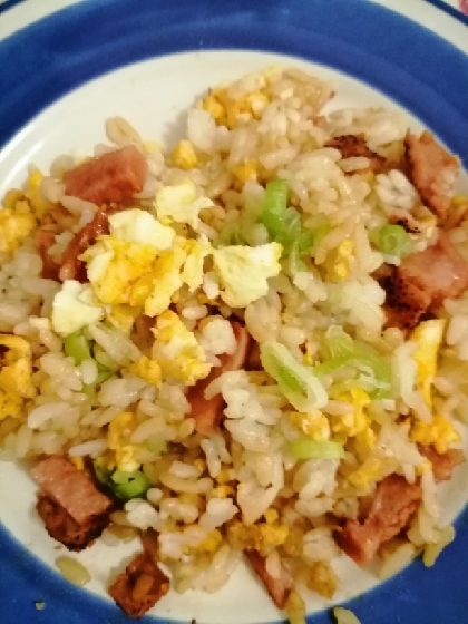 幼児食 ハムでチャーハン