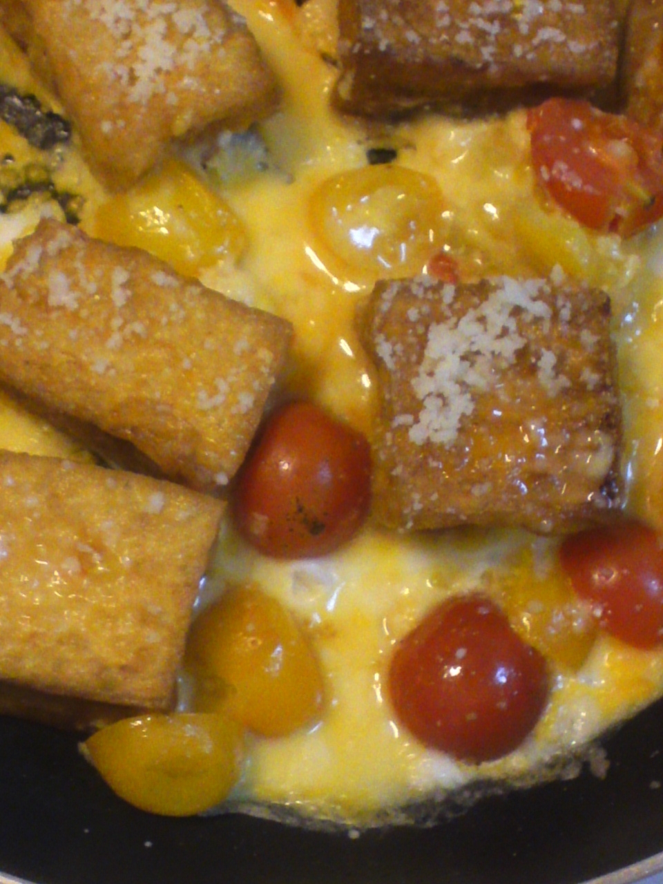 スキレットで!厚揚げで簡単イタリアン風