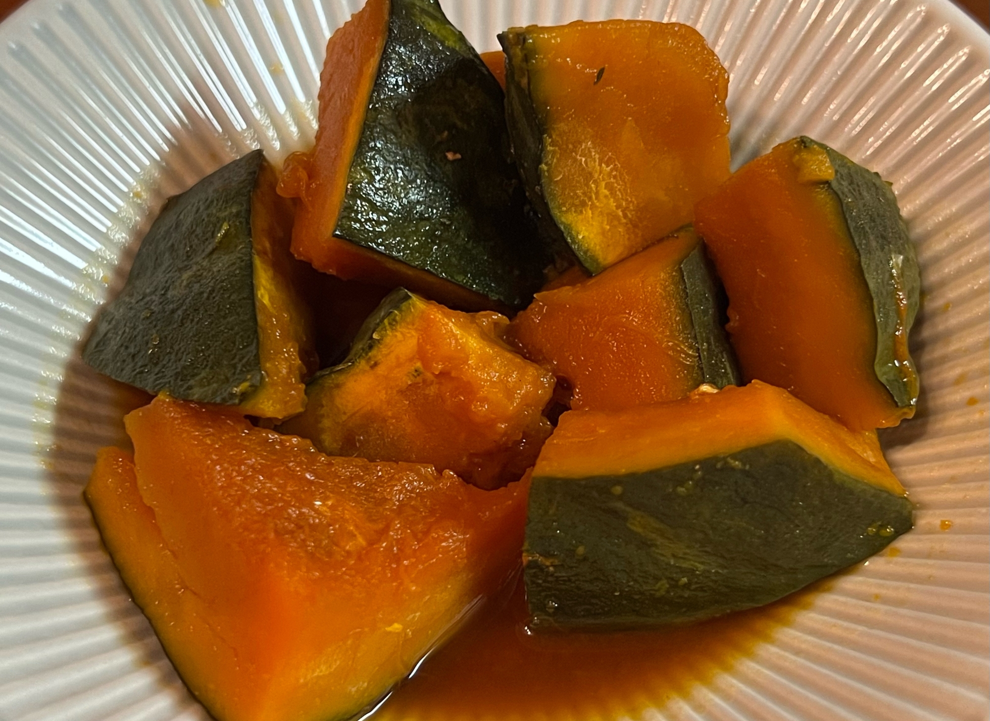 レンジで簡単♡ホクホク 南瓜の煮物