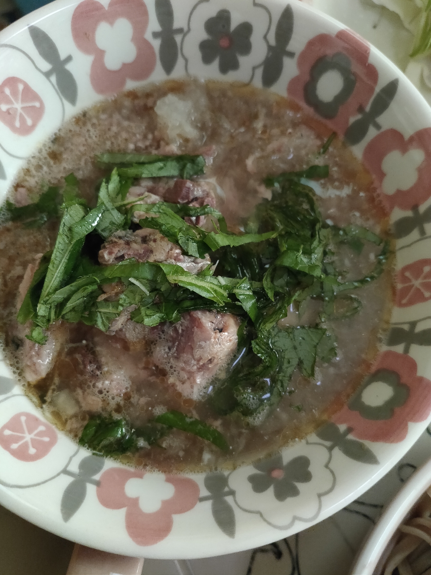 イワシ缶の蕎麦のつゆ