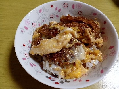 豚こまでカツ丼！簡単節約カツ丼♪