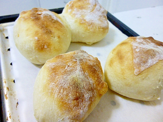 HBで作る　フランスパンの食感　げんこつパン