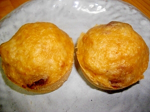 ホットケーキミックスで作る　クッキー蒸しパン