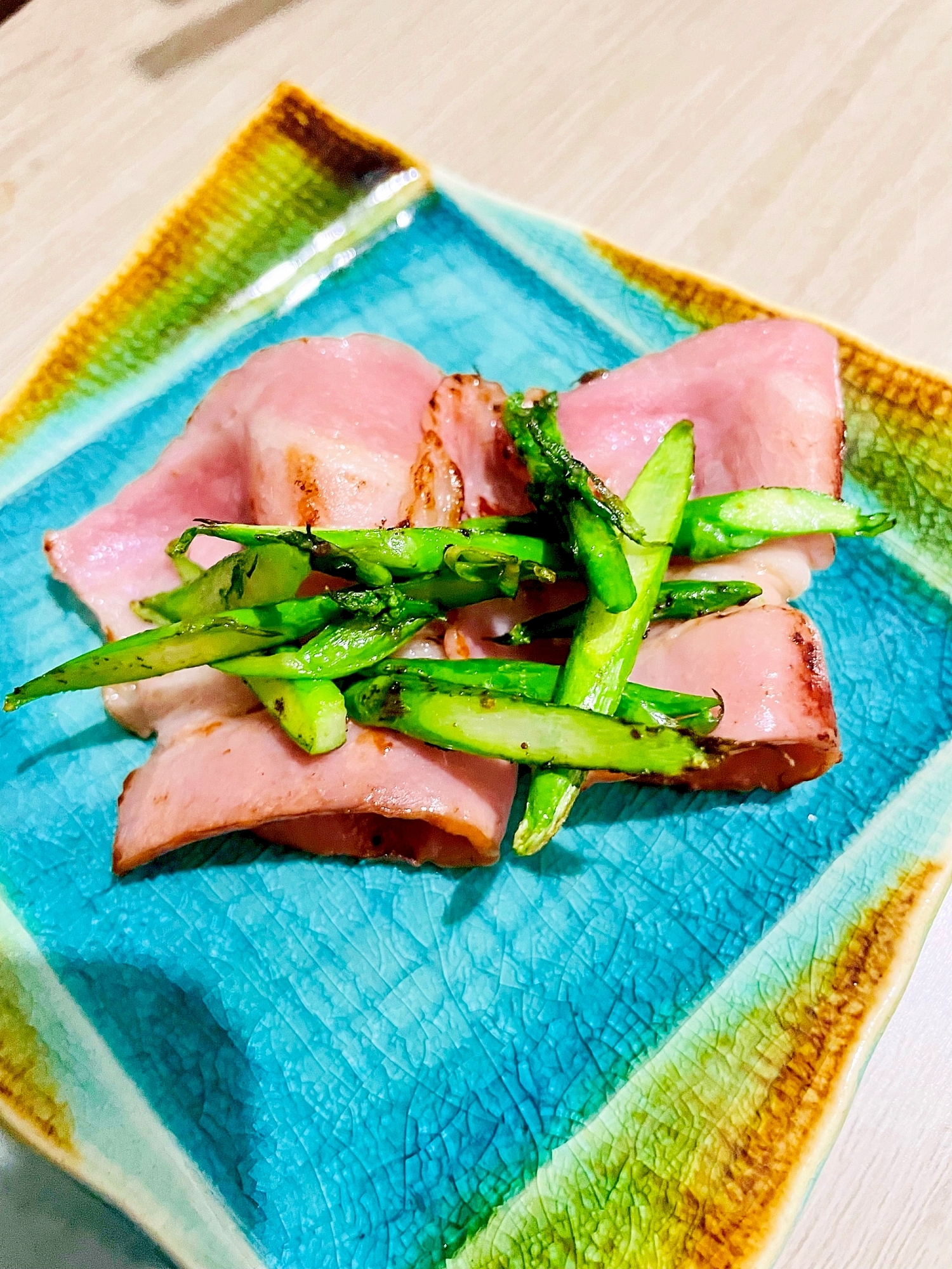 レモンでさっぱり！アスパラとベーコン焼き