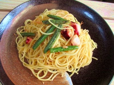 アヒージョした次の日にオススメ☆パスタ