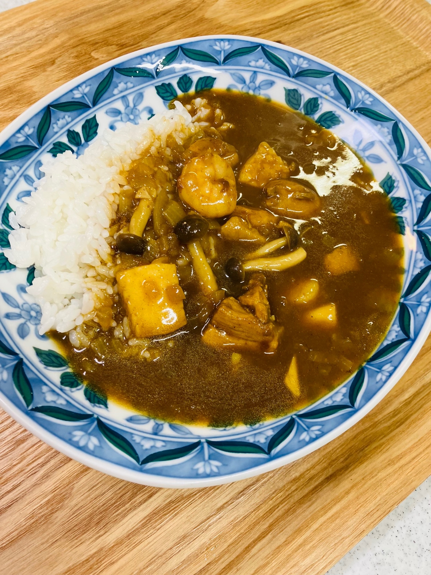 コラーゲンでコク出しカレー