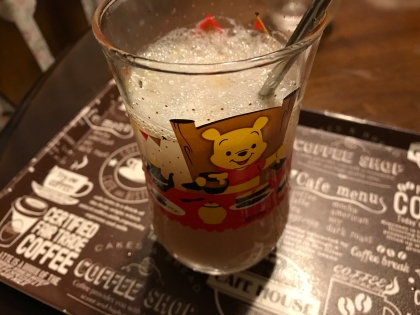 2杯目おかわり♡ん？この味好き♡カルピスの甘さが酢で消えてる感じですね〜もともと甘味なしのフルーツ酢のソーダ割りが好きなので、しばらくお酢焼酎にハマりそうです♡