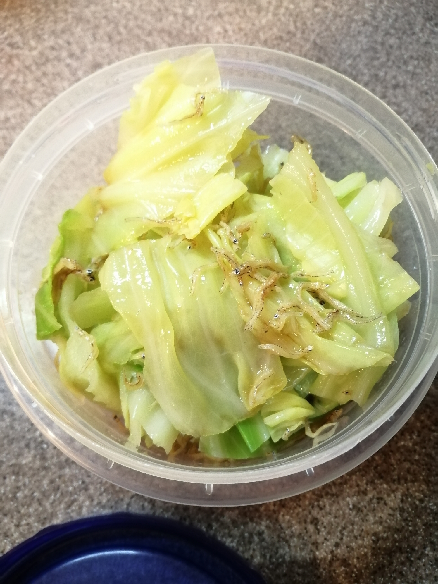 もりもり食べれる　じゃこキャベツサラダ