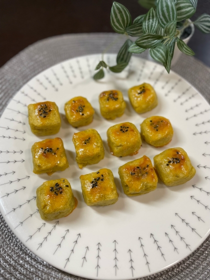 ぷっくりかわいいスイートポテトできましたー！こどもと成形も楽しかった！簡単おいしくてまたリピします(*ﾟ▽ﾟ*)