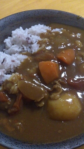 アレンジ♪牛肉カレー