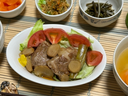 圧力鍋で作る　豚バラ軟骨　パイカ　煮