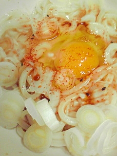 ピリ辛かま玉うどん