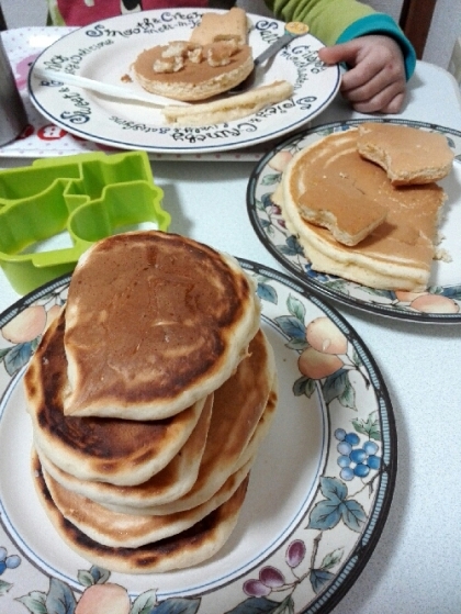 子供達と楽しく美味しく食べています♪