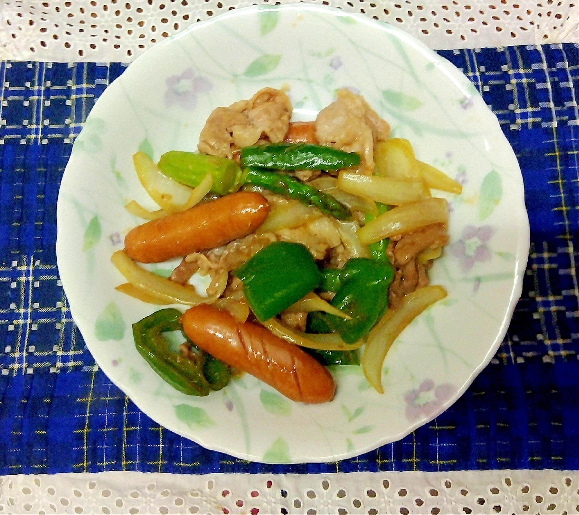 ウインナー炒めその6