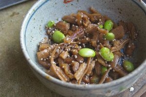 切干と枝豆の中華風サラダ