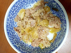 子供も大好き♪簡単牛丼♪