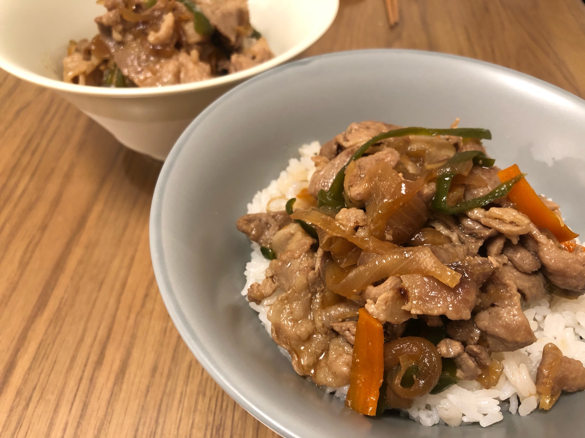 ごはんがすすむ！豚丼