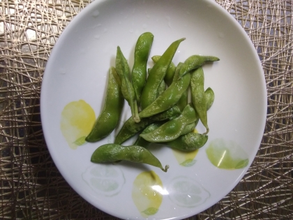 枝豆のだし醤油漬け
