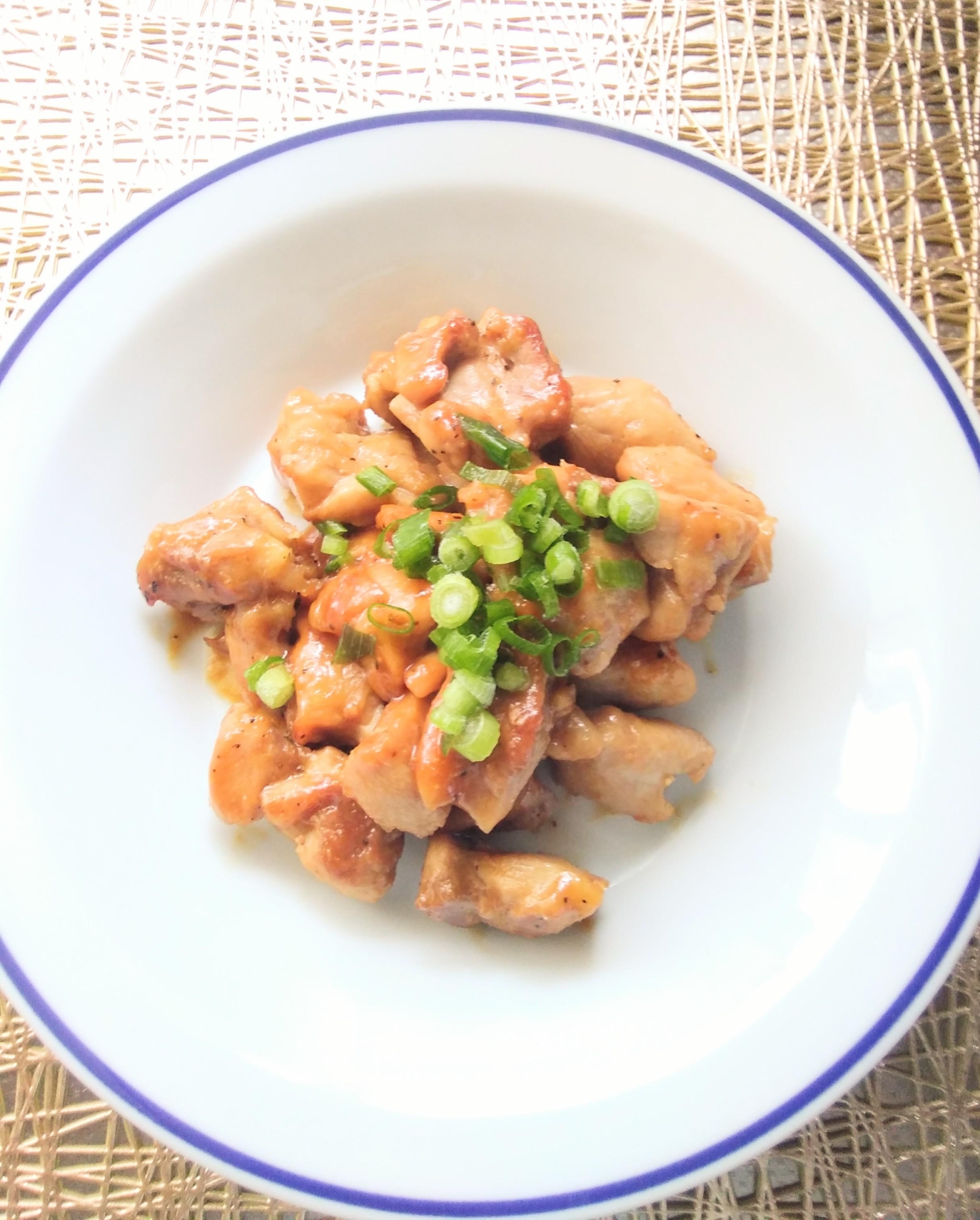 鶏もも肉の味噌照り焼き☆味噌照り焼きチキン