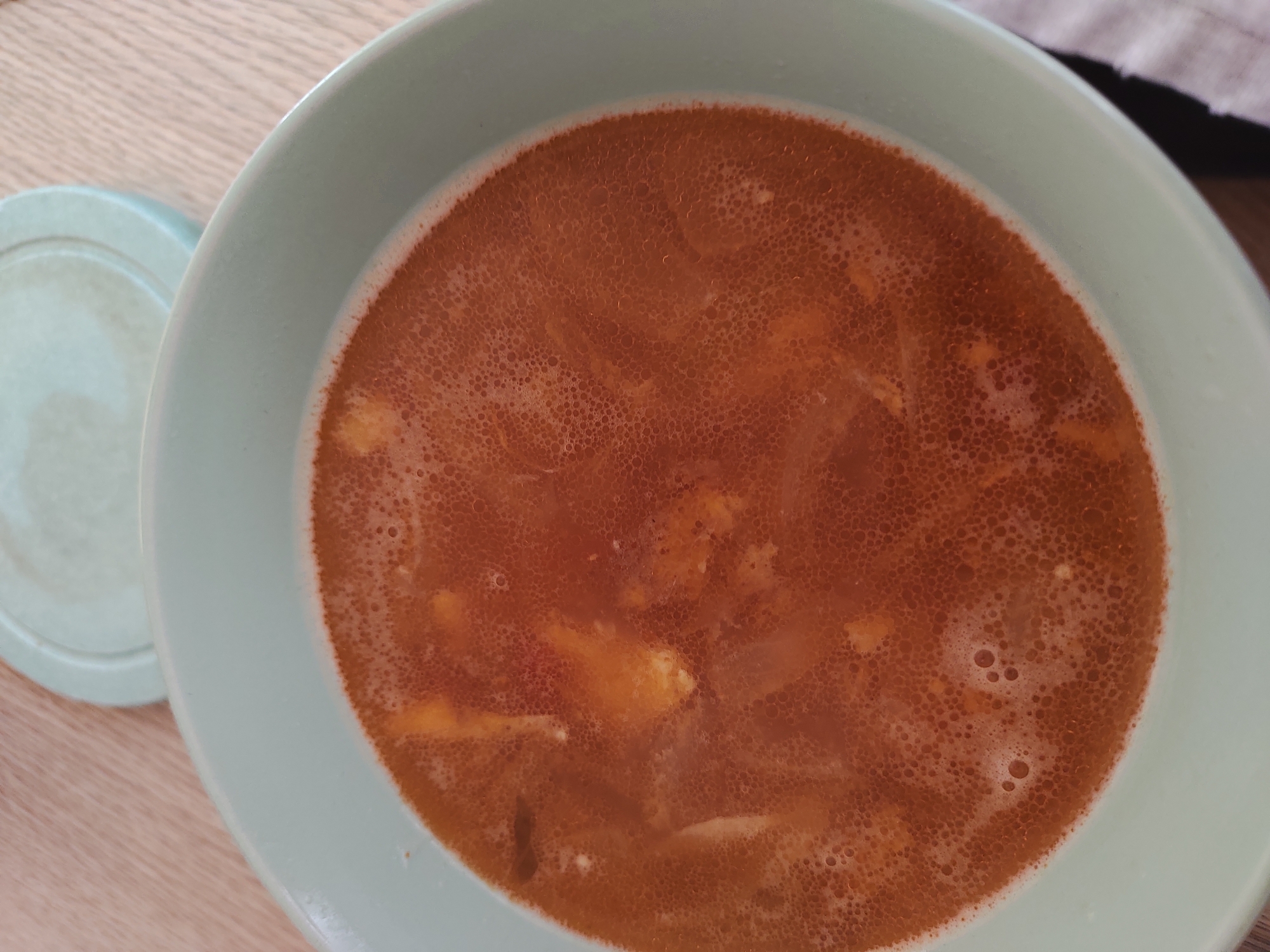 とまとと卵のスープ