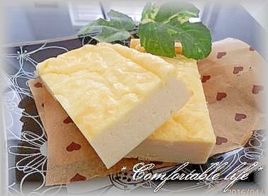 ★”ワンボウルで簡単、ライトなチーズケーキ
