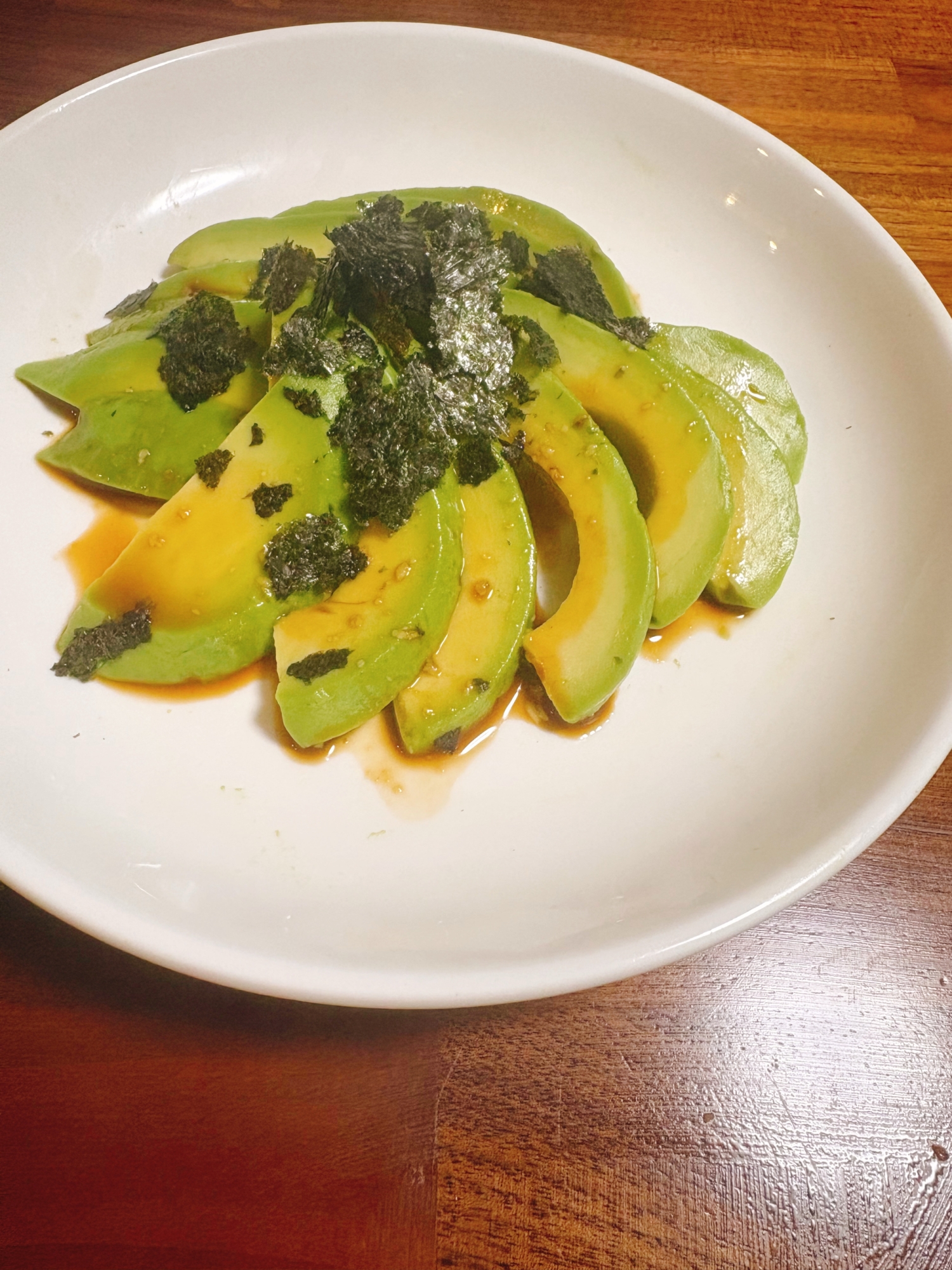 アボカドのわさび醤油