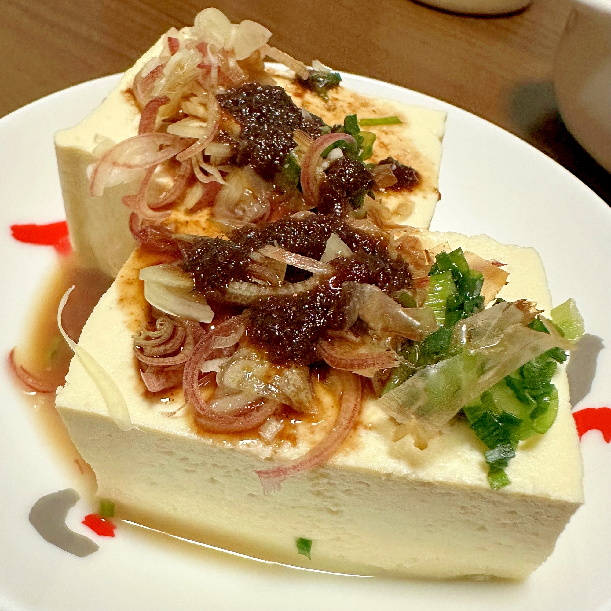 薬味もりもり冷奴ꔛꕤ