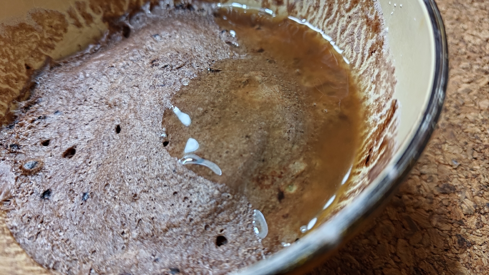 糖質オフのチョコ蒸しパン