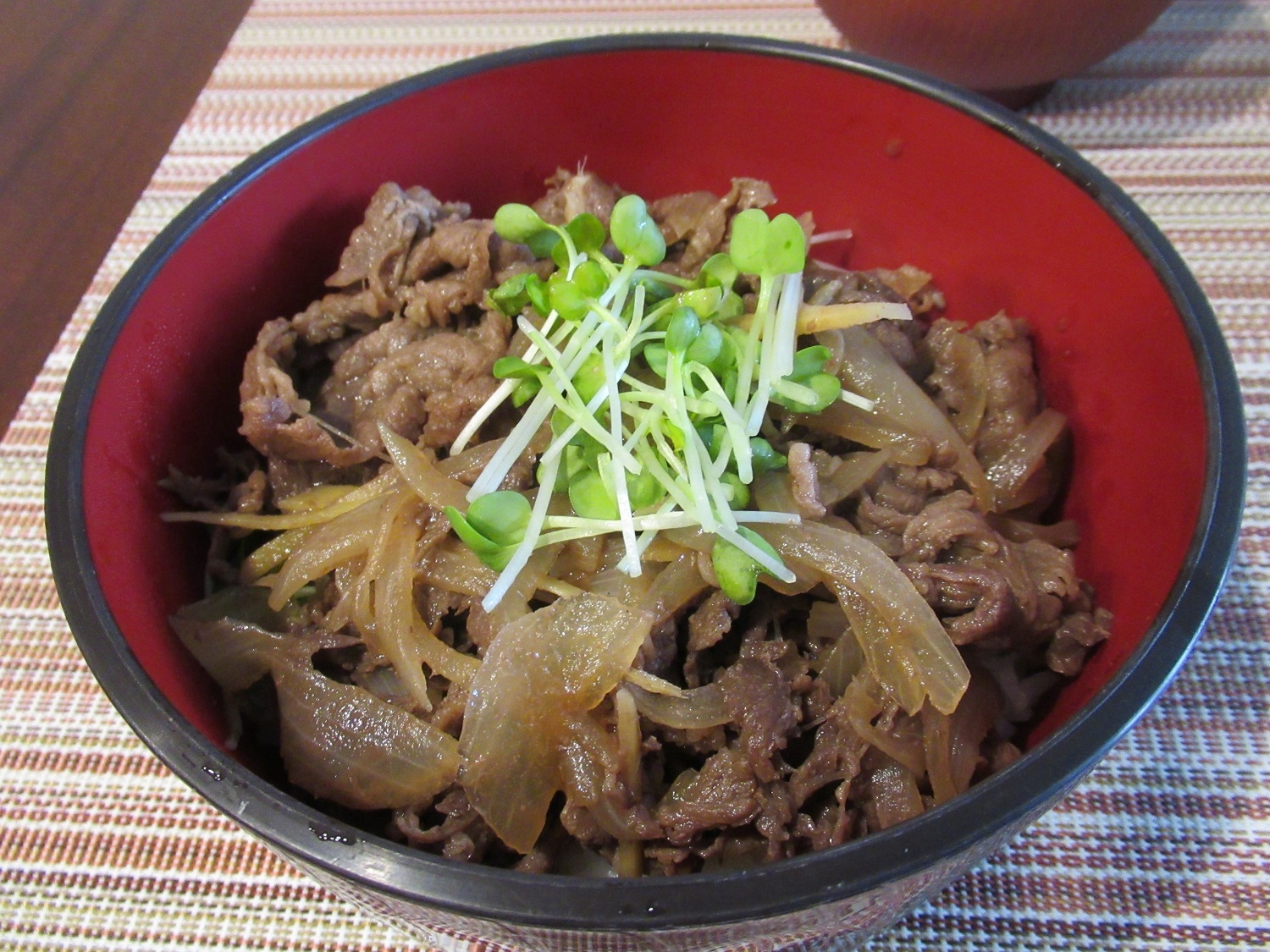 ランチに！牛丼