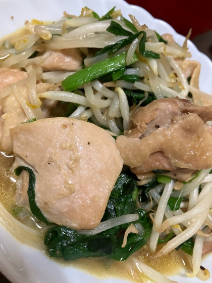 ちょうどいい味付けでおいしかったです！夫も喜んでました。
もやしが余ってたので傷む前に追加して使いました。