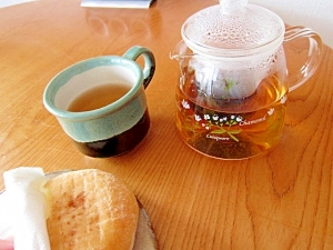 ウーロン緑茶と蜂蜜ブレンド